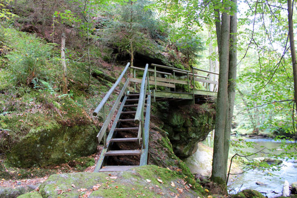 Treppe Uferweg